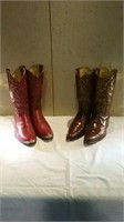 Two pairs of boots size 12 d