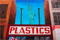 Arik Bartelmus "Plastics" Acrylic on Canvas