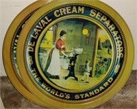 De Laval Cream Separator Tin Trays