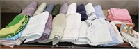 Box of Bath Towels, Dish Towels & More