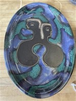 Mara Mexico Pottery Platter