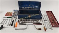 Toolbox Featuring Assortment of Tools