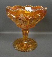 Imperial Marigold Octagon Compote