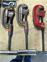 (3) Ridgid No. 2A Pipe Cutters