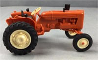 Orange yoders model tractor
