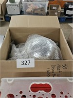 50ct assorted sized disco balls