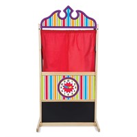 Melissa & Doug Deluxe Puppet Theater - Sturdy Wood