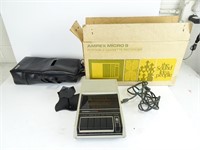 Ampex Micro 9 Cassette Recorder W/Case and
