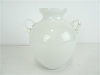 Hand Blown Cased Glass Vase