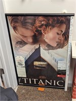 Titanic Movie Poster & Reproduction Boarding Pass