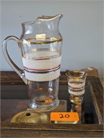 Pitcher and Glass