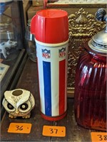 Vintage NFL Thermos