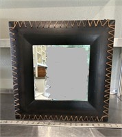 Framed Mirror, Appx. 17-1/2" x 17-1/2"