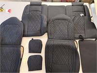 Padded Faux Leather Car Seat Covers