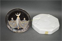 Franklin Mint House of Erte "Queen of the Night" p
