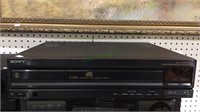 Sony five disc automatic disc loading system
