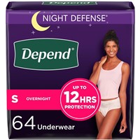 Depend Night Defense Adult Incontinence & Postpar