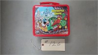 ANTIQUE METAL WALT DISNEY LUNCH BOX WITH THERMOS