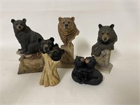 Grizzly  Bear Sculpture Figurine signed MCSI