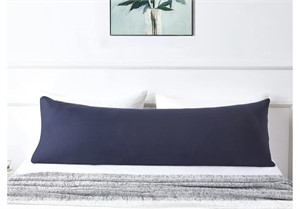 NAVY BLUE LARGE BODY PILLOW