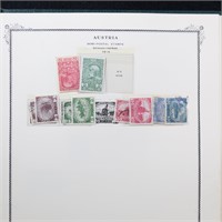 Austria Stamps Back of Book Mint LH in Sc CV $375+