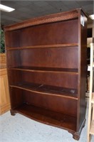 Wood 4-Shelf Bookcase