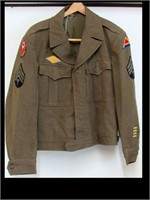 IKE JACKET W/ INSIGNIAS