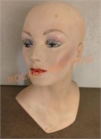 Vintage mannequin head