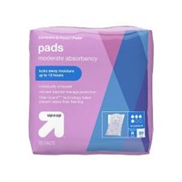 D1) New Incontinence Pads for Women - Moderate