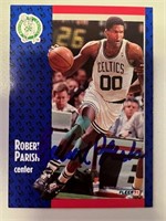 Celtics Robert Parish Signed Card with COA