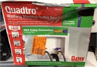 Oatey Quadtro Washing Machine Outlet Box