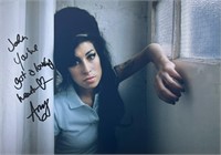 Autograph COA Signed Amy Winehouse Photo