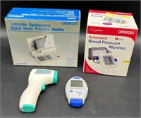 INFRARED THERMOMETER, B/P MONITOR & MORE