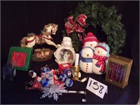 CHRISTMAS ITEMS, CANDY MOLDS & MISC.