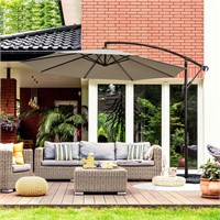 Costway 10FT Patio Offset Hanging READ DESCRIPTION