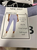 Nine West crop pant 10