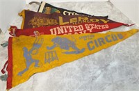 VINTAGE FELT PENNANTS