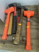 Hammers and rubber mallets