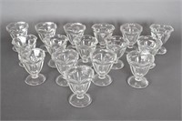 Vintage Anchor Hocking Glass Dessert Cups