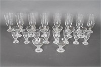 Anchor Hocking Assorted Size Candlewick Glassware