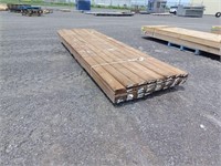 (48) Pcs Of Pressure Treated Lumber