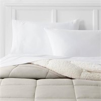 Sherpa Washed Microfiber Comforter - Room