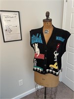 Vtg 1990's Sweater Loft Knit Vest