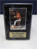 Alex Bregman Astros Plaque