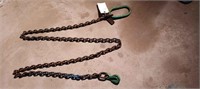 1 10’ Lift Chain Tools 5/16” links 3/8” hook