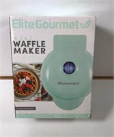 New Open Box EliteGourmet Mini Waffle Maker