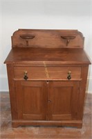 Antique Washboard Stand- Dry Sink Cabinet with