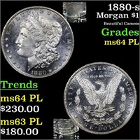 1880-s Morgan $1 Grades Choice Unc PL
