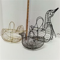 Chicken and Duck Egg Baskets