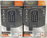 (CW) Defiant Smart Fingerprint Deadbolts